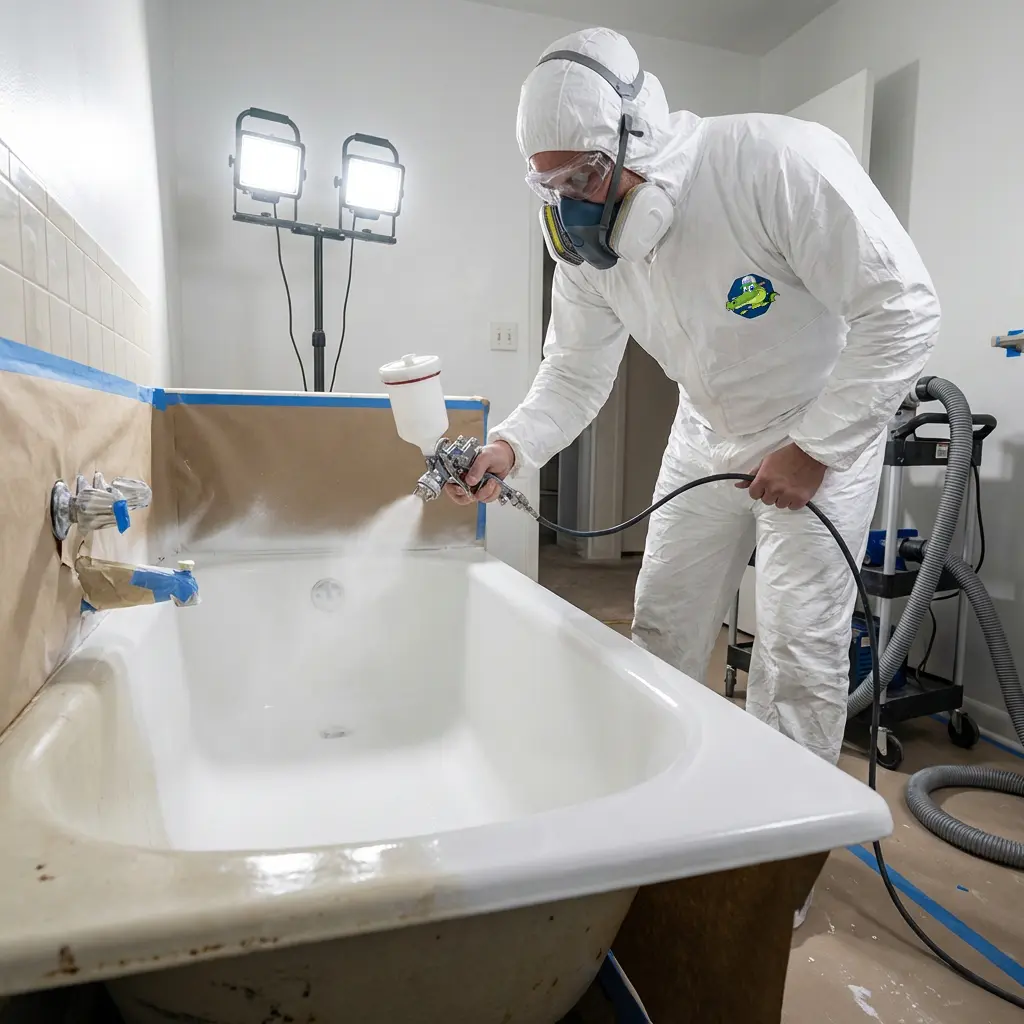 Bathtub Refinishing and Repair Central Florida - MRS Coating